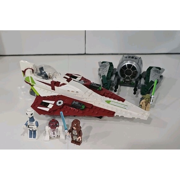 Lego Other - LEGO Star Wars: Obi-Wan Kenobi's Jedi Starfighter And Yoda Jedi Starfghter Lot